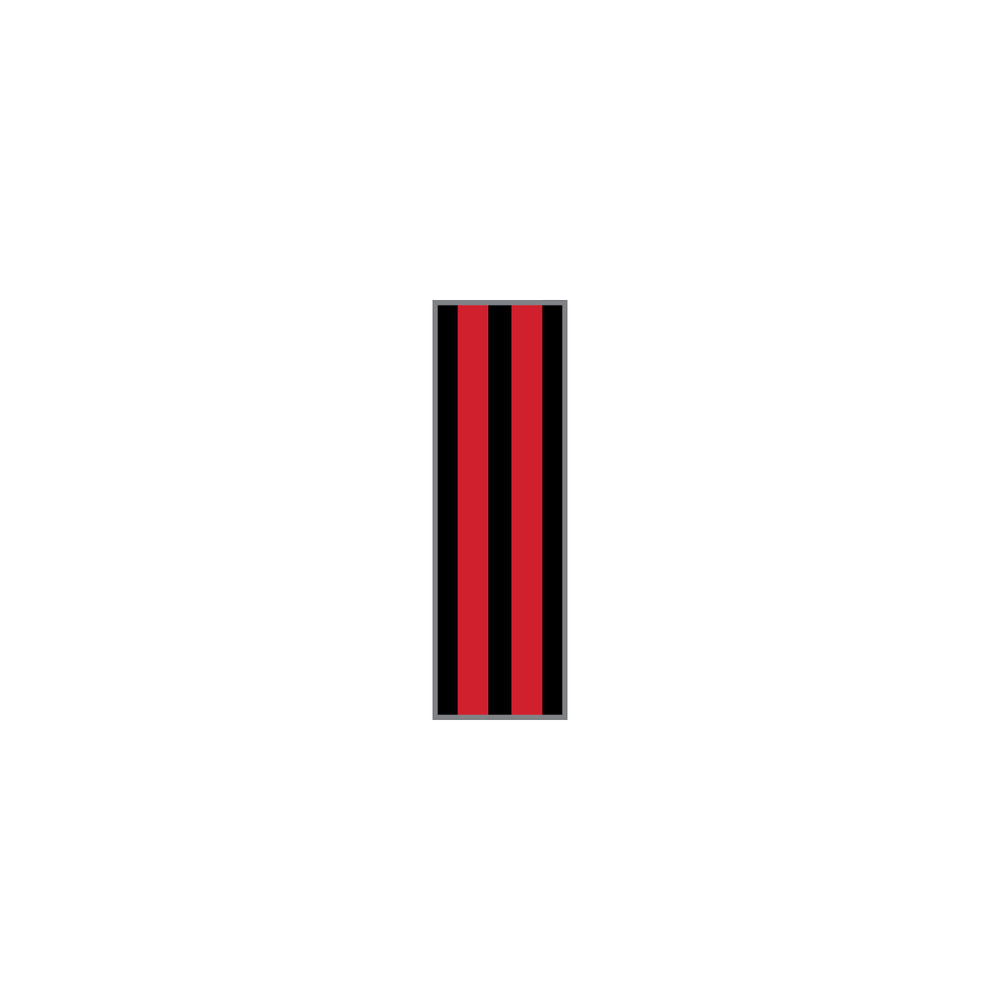 Key Surgical Sheet Tape (Red Stripes) - T-310-0904