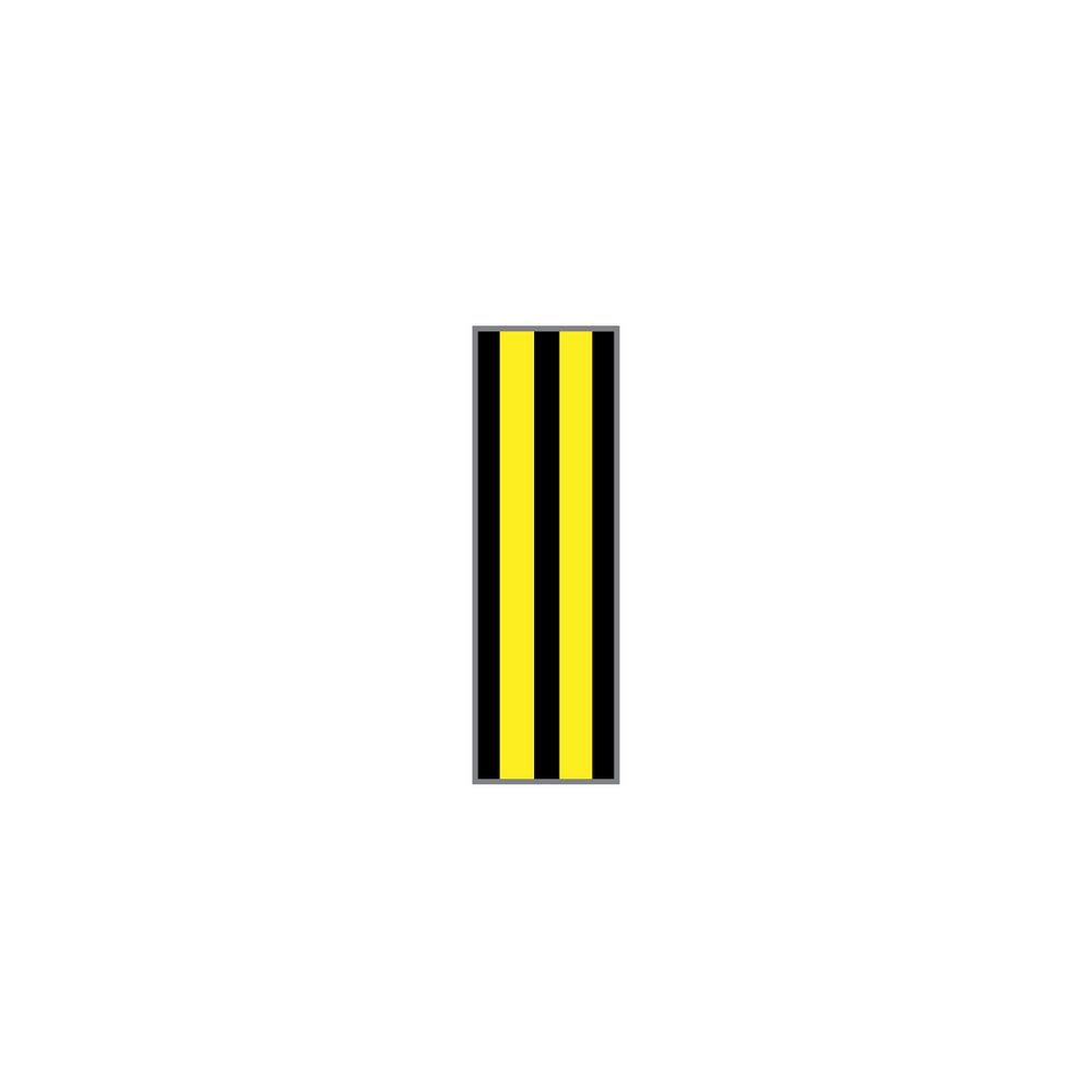 Key Surgical Sheet Tape (Yellow Stripes) - T-310-0905