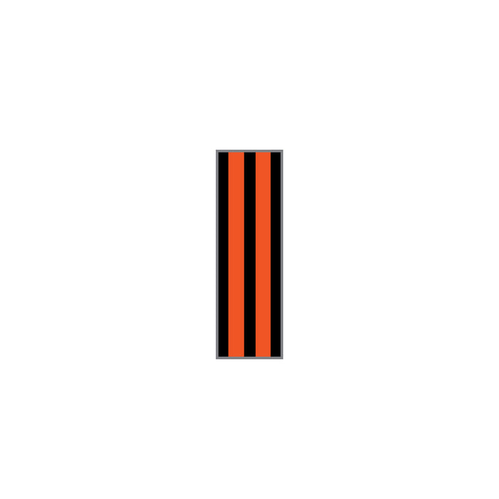 Key Surgical Sheet Tape (Orange Stripes) - T-310-0910