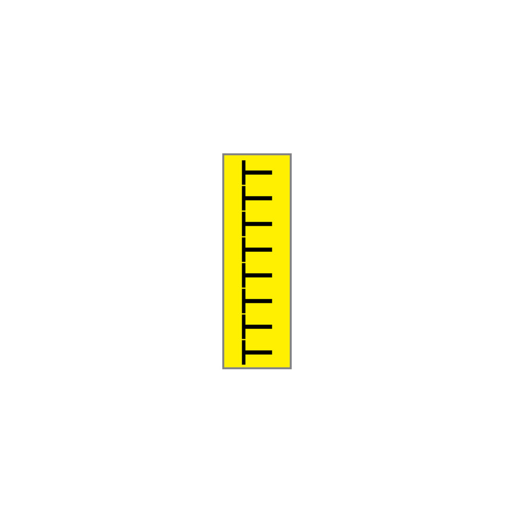 Key Surgical Sheet Tape (Yellow-T) - T-420-0509