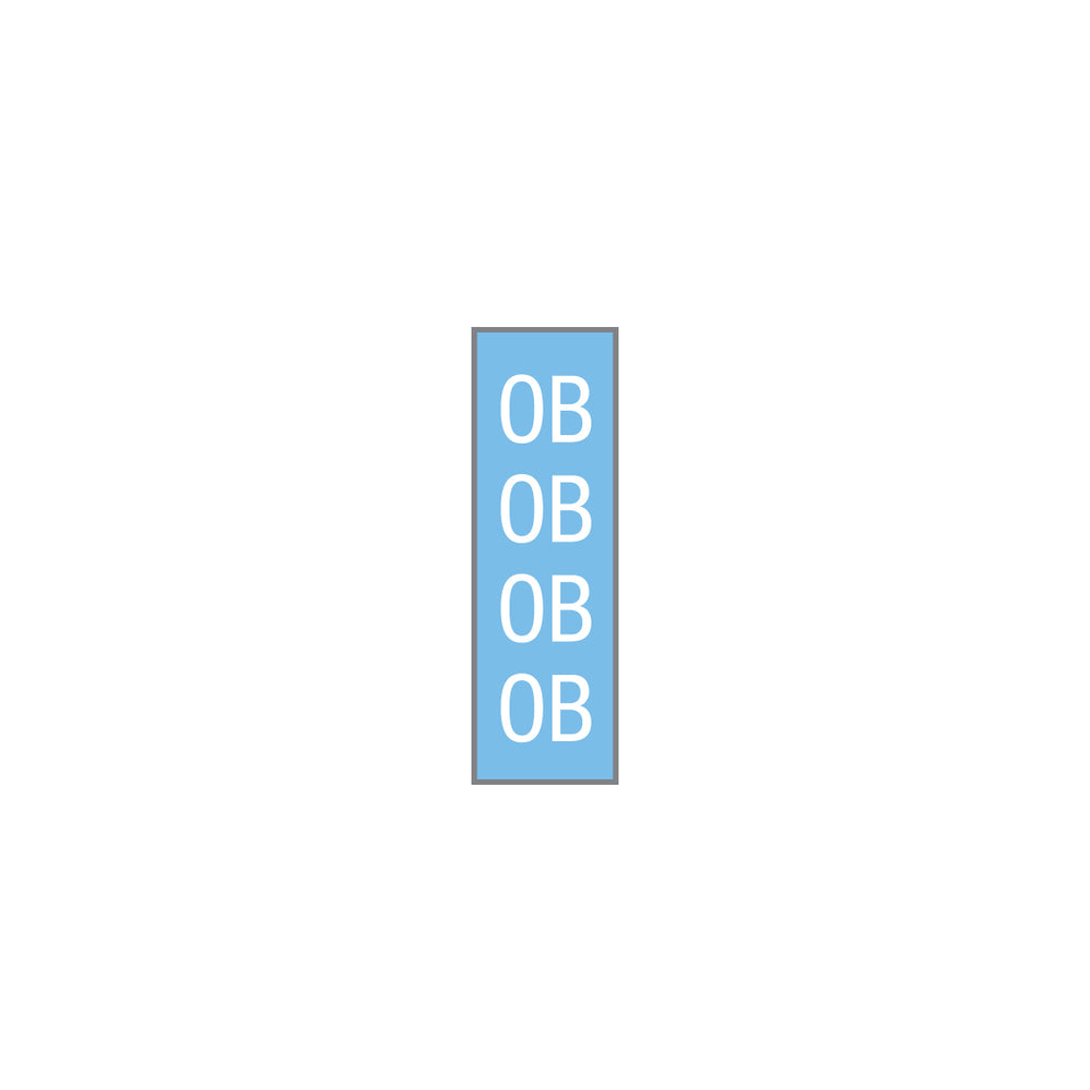 Key Surgical Sheet Tape (Light Blue-OB) - T-504-14