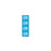 Key Surgical Sheet Tape (Blue-White Letters-OR) - T-523-20