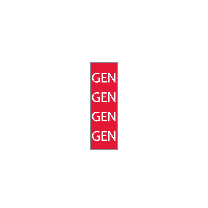 Key Surgical Sheet Tape (Red-GEN) - T-606-04