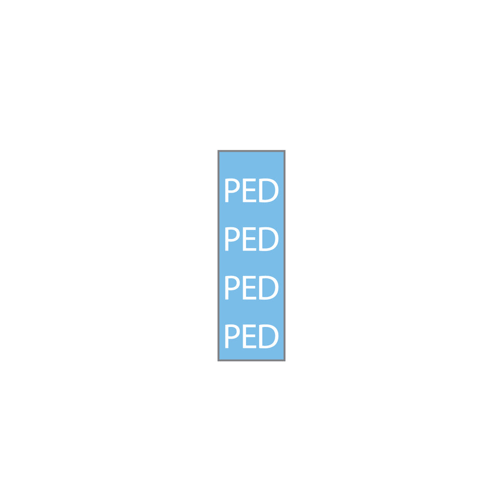 Key Surgical Sheet Tape (Light Blue-PED) - T-611-14