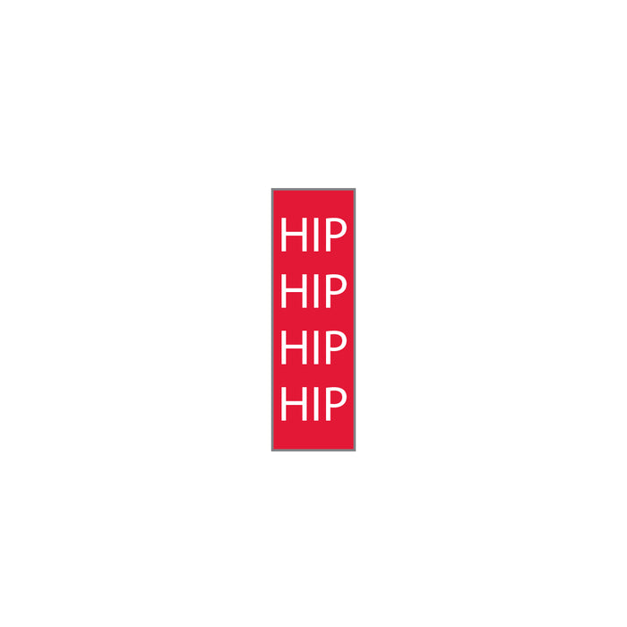 Key Surgical Sheet Tape (Red-HIP) - T-627-04