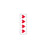 Key Surgical Sheet Tape (White-HEARTS) - T-701-0104
