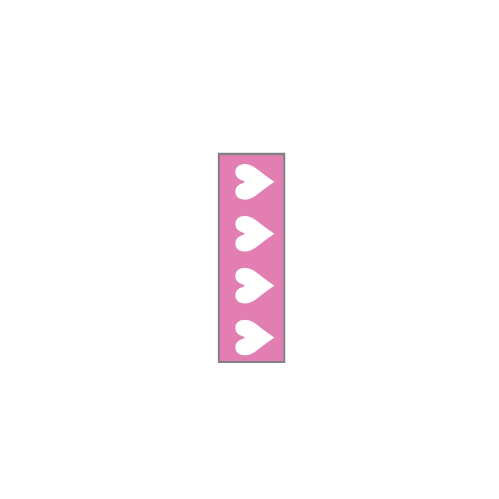 Key Surgical Sheet Tape (Pink-HEARTS) - T-701-11