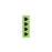 Key Surgical Sheet Tape (Lime Green-HEARTS) - T-701-1309