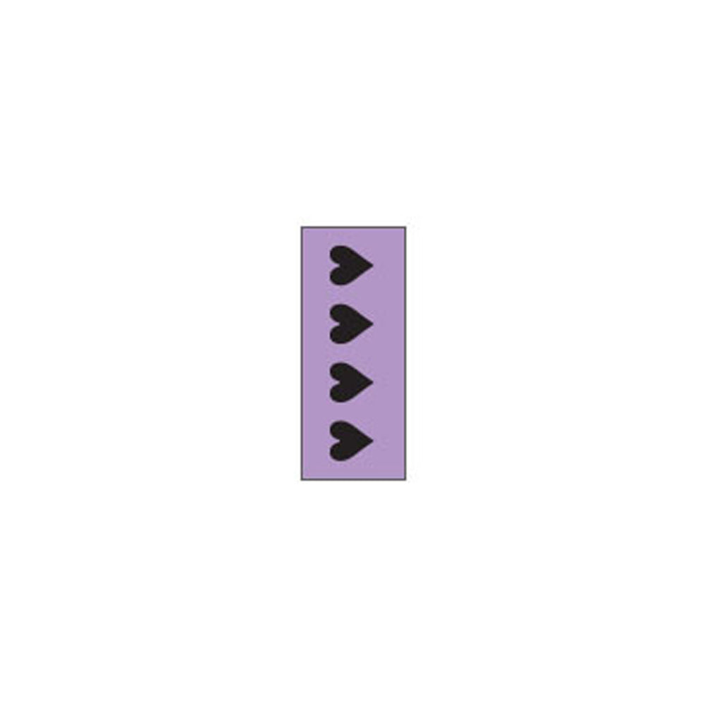 Key Surgical Sheet Tape (Lavender-HEARTS) - T-701-1509