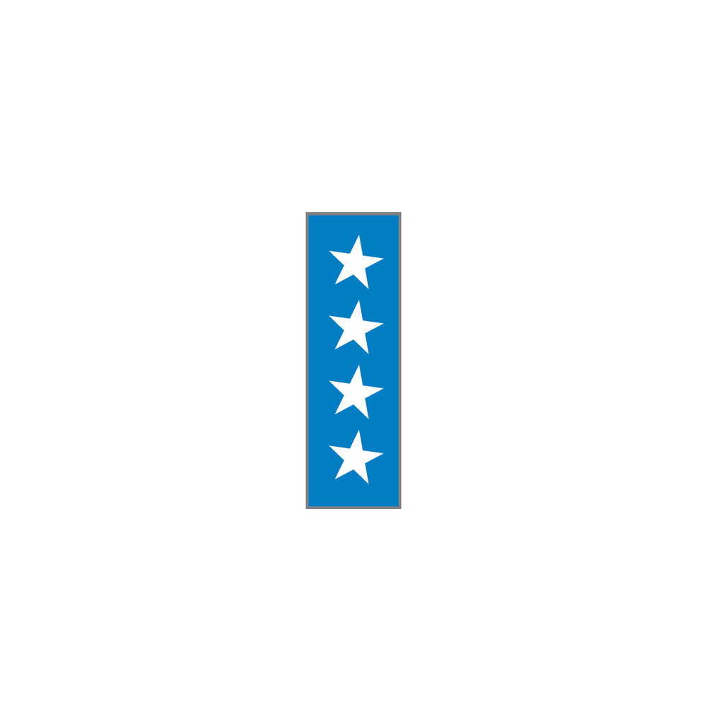 Key Surgical Sheet Tape (Blue-STARS) - T-703-02