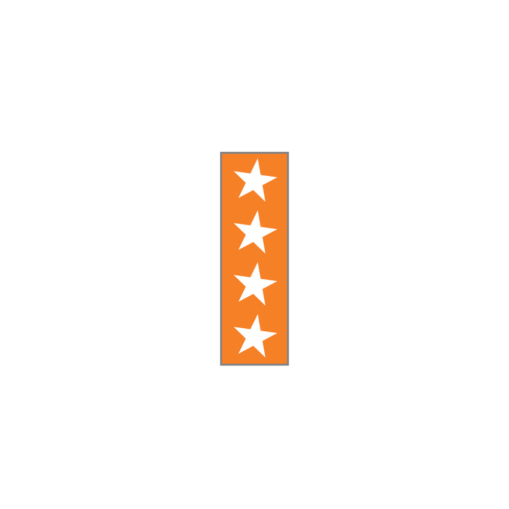 Key Surgical Sheet Tape (Orange-STARS) - T-703-07