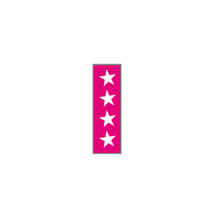 Key Surgical Sheet Tape (Fuchsia-STARS) - T-703-19