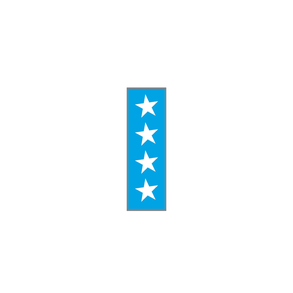 Key Surgical Sheet Tape (Medical Blue-STARS) - T-703-20