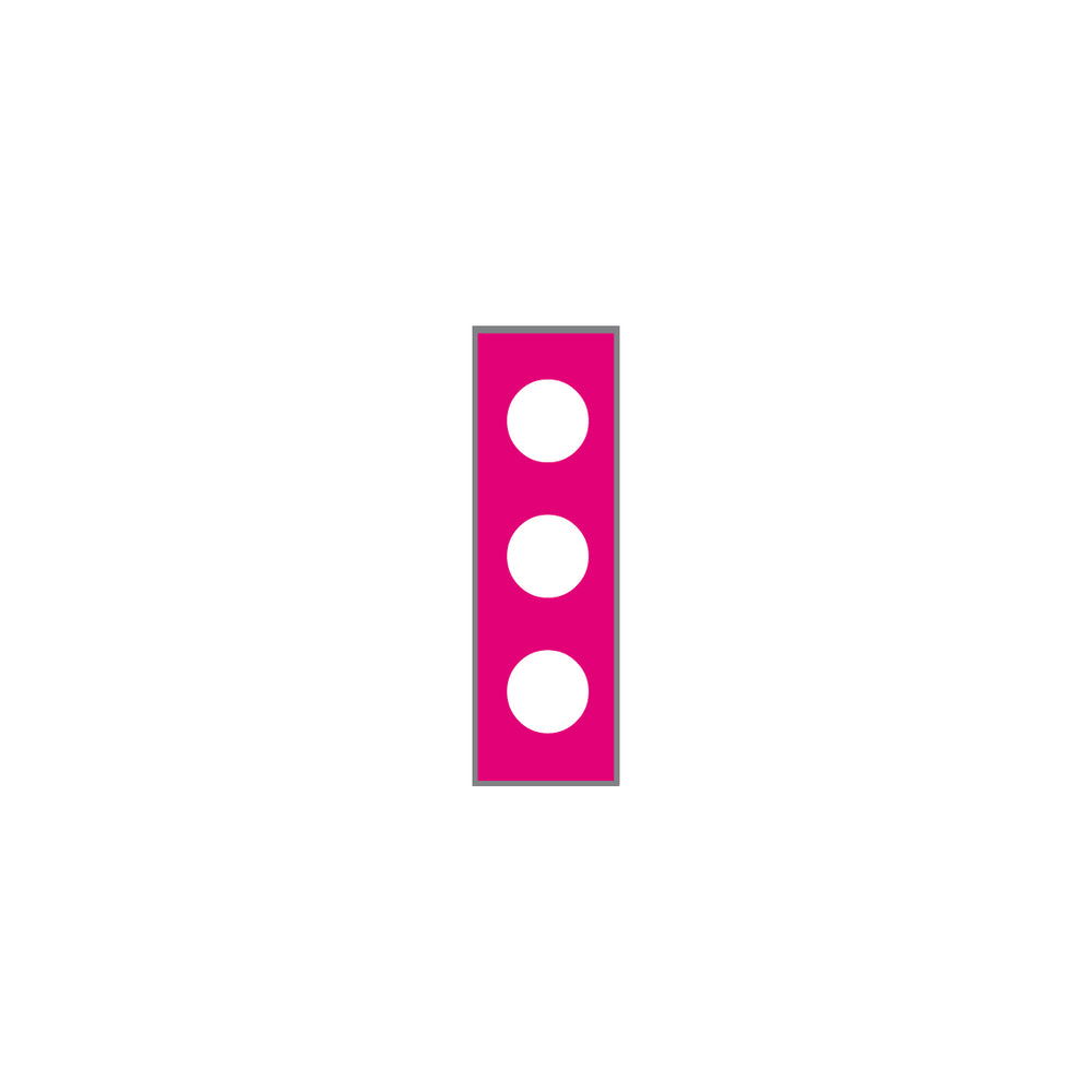 Key Surgical Sheet Tape (Fuchsia-DOTS) - T-704-19