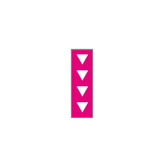 Key Surgical Sheet Tape (FUchsia-TRIANGLE) - T-705-19