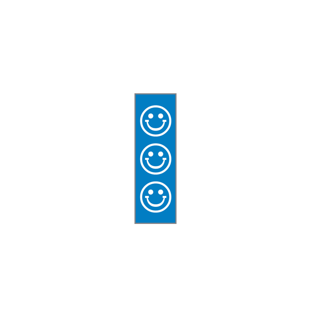 Key Surgical Sheet Tape (Blue-SMILEY FACES) - T-706-02