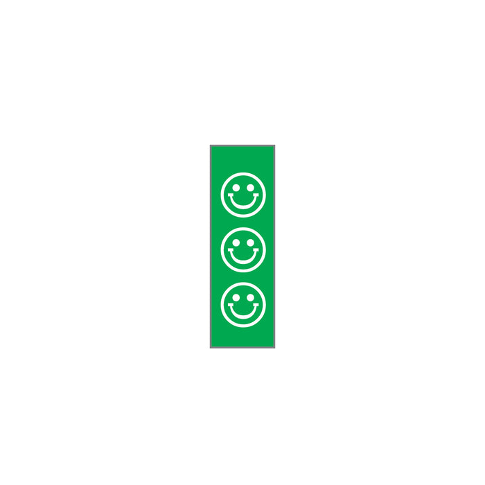 Key Surgical Sheet Tape (Green-SMILEY FACES) - T-706-03