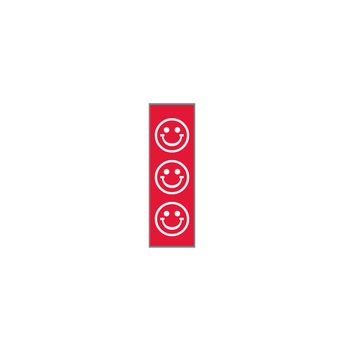 Key Surgical Sheet Tape (Red-SMILEY FACES) - T-706-04