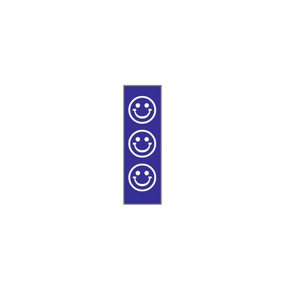 Key Surgical Sheet Tape (Purple-SMILEY FACES) - T-706-06