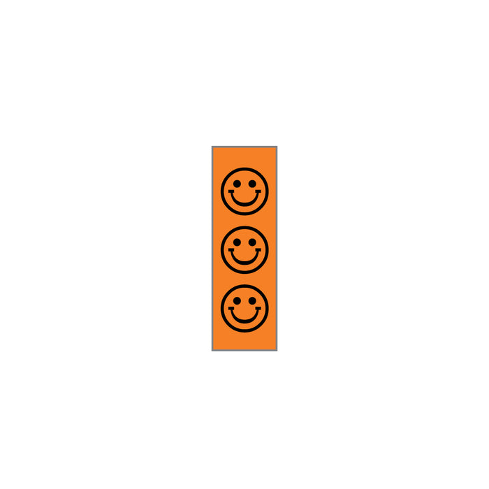 Key Surgical Sheet Tape (Orange-SMILEY FACES) - T-706-0709