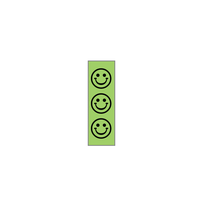 Key Surgical Sheet Tape (Lime Green-SMILEY FACES) - T-706-1309