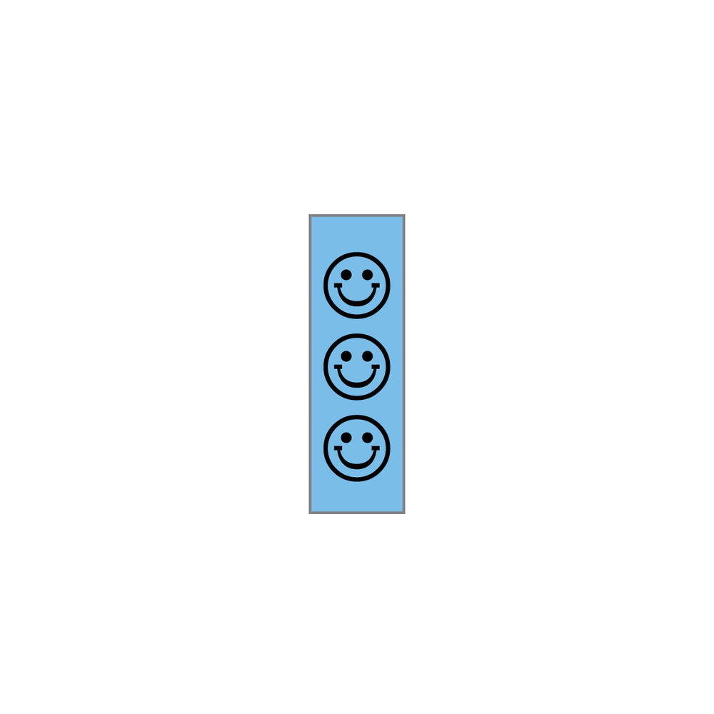 Key Surgical Sheet Tape (Light Blue-SMILEY FACES) - T-706-1409