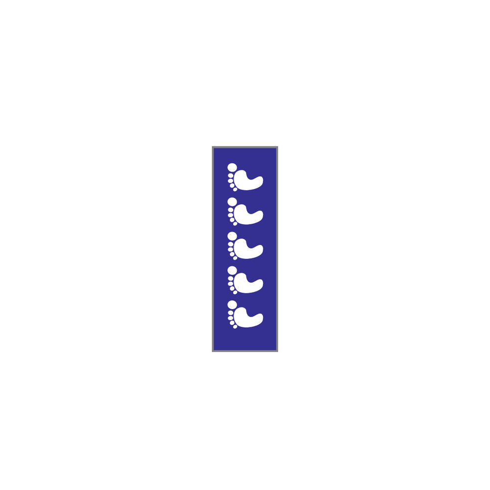 Key Surgical Sheet Tape (Purple-FOOTPRINTS) - T-713-06