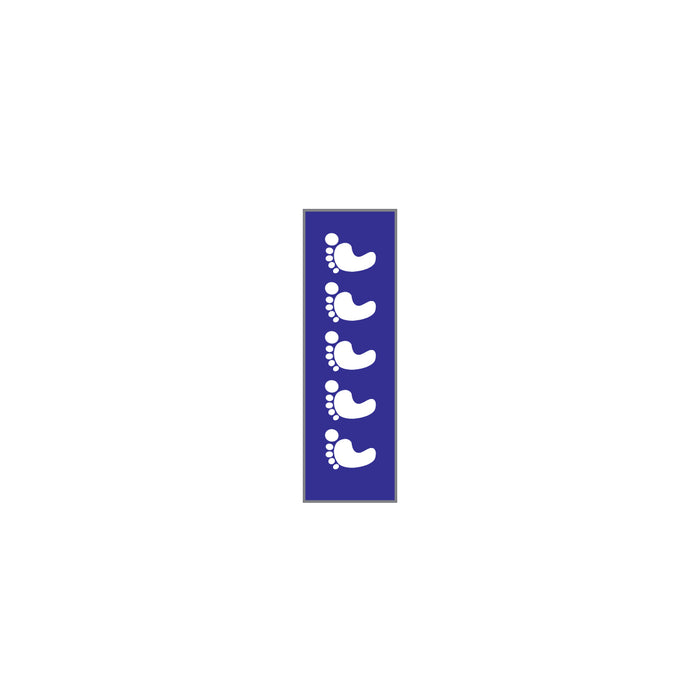 Key Surgical Sheet Tape (Purple-FOOTPRINTS) - T-713-06