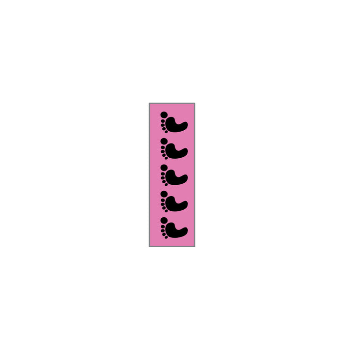 Key Surgical Sheet Tape (Pink-FOOTPRINTS) - T-713-1109