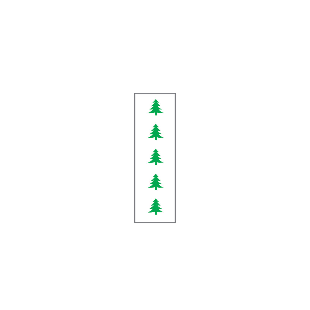 Key Surgical Sheet Tape (White-PINE TREES) - T-717-0103