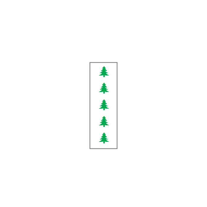 Key Surgical Sheet Tape (White-PINE TREES) - T-717-0103