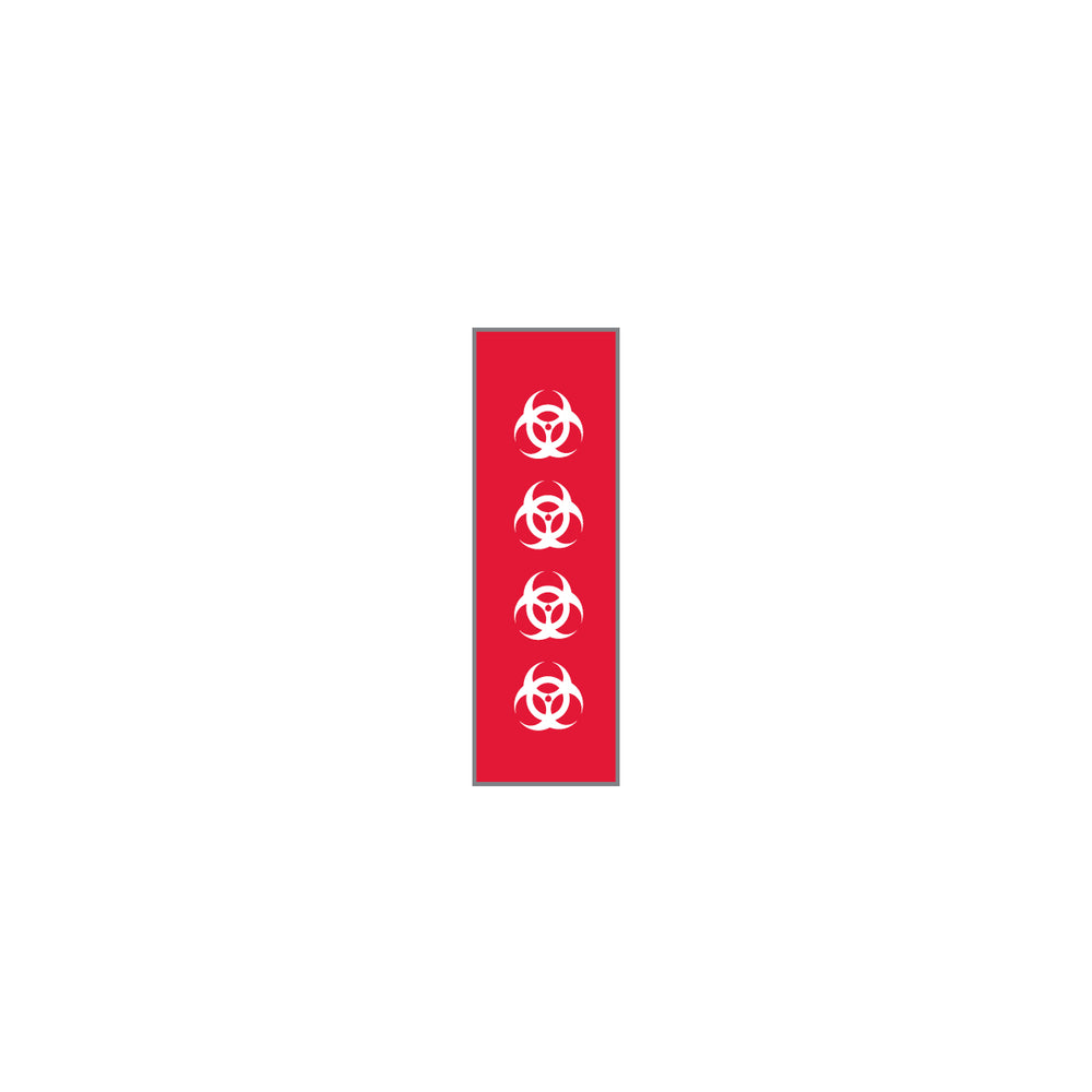 Key Surgical Sheet Tape (Red-BIOHAZARD) - T-719-04