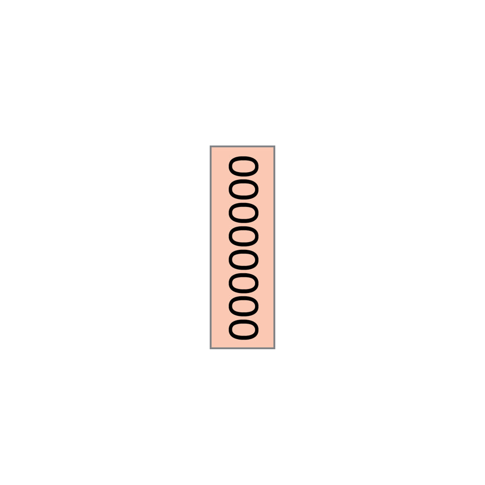 Key Surgical Sheet Tape (Bright Orange-0) - T-800-1009