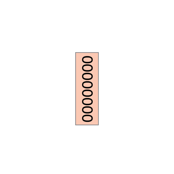 Key Surgical Sheet Tape (Bright Orange-0) - T-800-1009