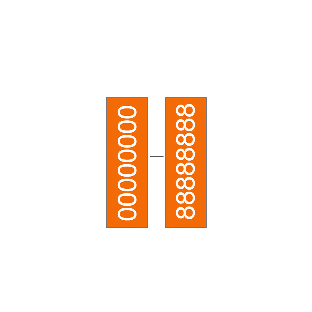 Key Surgical Sheet Tape (Orange-0-8) - T-900-07