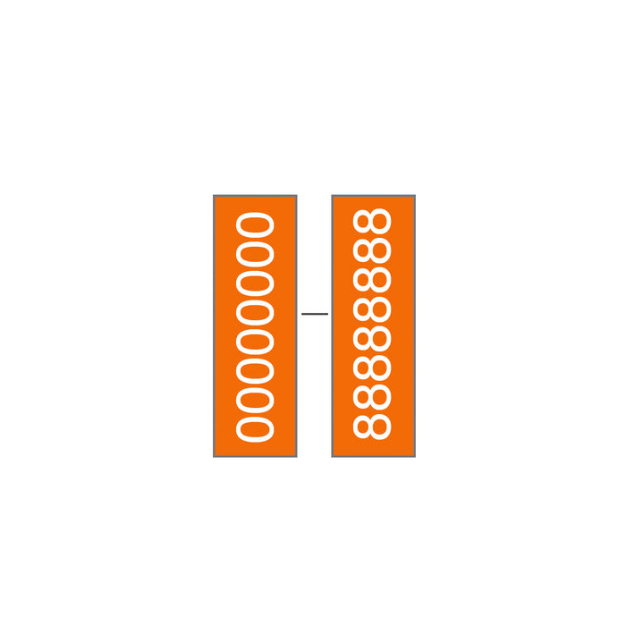 Key Surgical Sheet Tape (Orange-0-8) - T-900-07