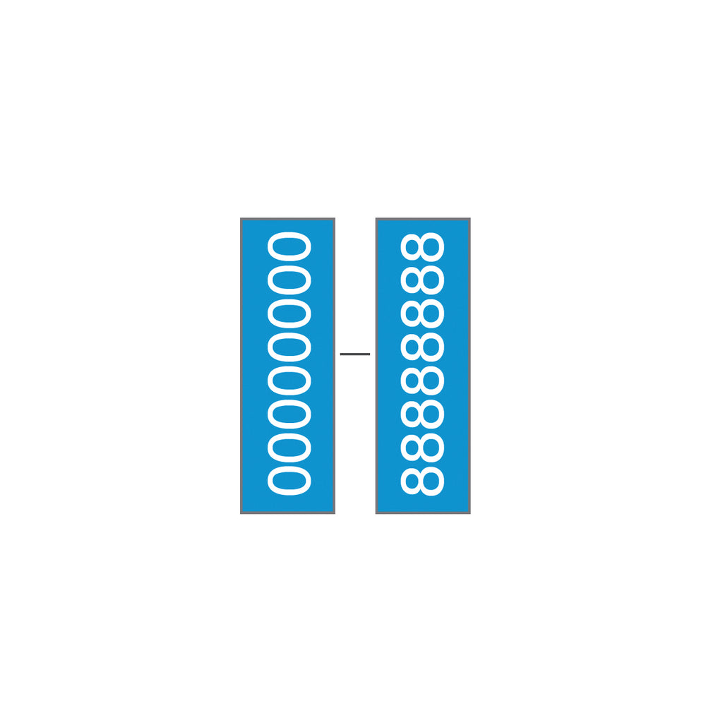 Key Surgical Sheet Tape (Medical Blue-0-8) - T-900-20