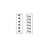 Key Surgical Sheet Tape (White-ALPHABET) - T-910-0109