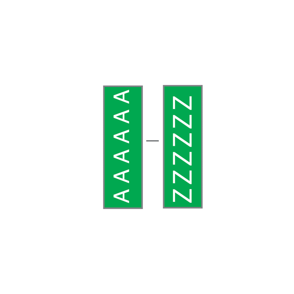 Key Surgical Sheet Tape (Green-ALPHABET) - T-910-03