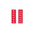 Key Surgical Sheet Tape (Red-ALPHABET) - T-910-04