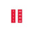 Key Surgical Sheet Tape (Red-1-44) - T-920-04