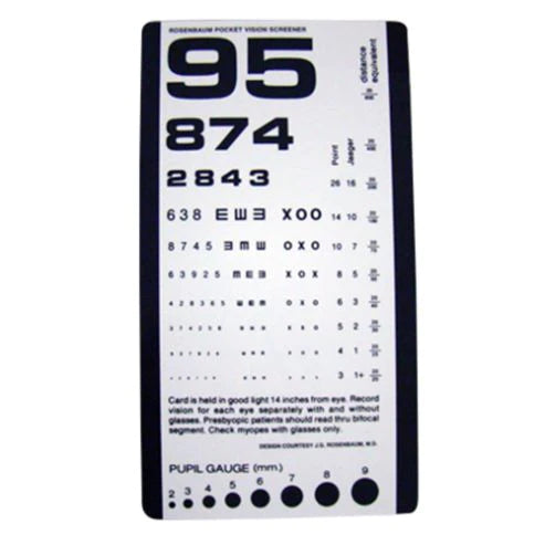 Lombart Instruments - Visison Screening Kit - TC0ZZROSEN