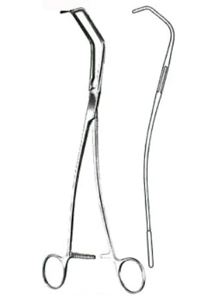 Miltex - Tangential Occlusion Clamp DeBakey 10-1/2 Inch Length Stainless Steel - 24-2030