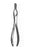 Miltex - Septum Straightening Forceps Walsham 9-1/4 Inch Length OR Grade German Stainless Steel NonSterile NonLocking Straight Convex / Concave Tip - 21-659