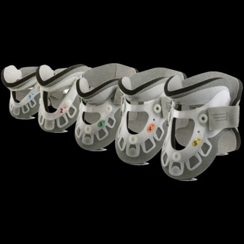 Aspen Pediatric - Rigid Cervical Collar Preformed Pediatric (2 to 5 Years) Size PD4 Two-Piece / Trachea Opening 8-1/2 to 13 Inch Neck Circumference - 100280-000