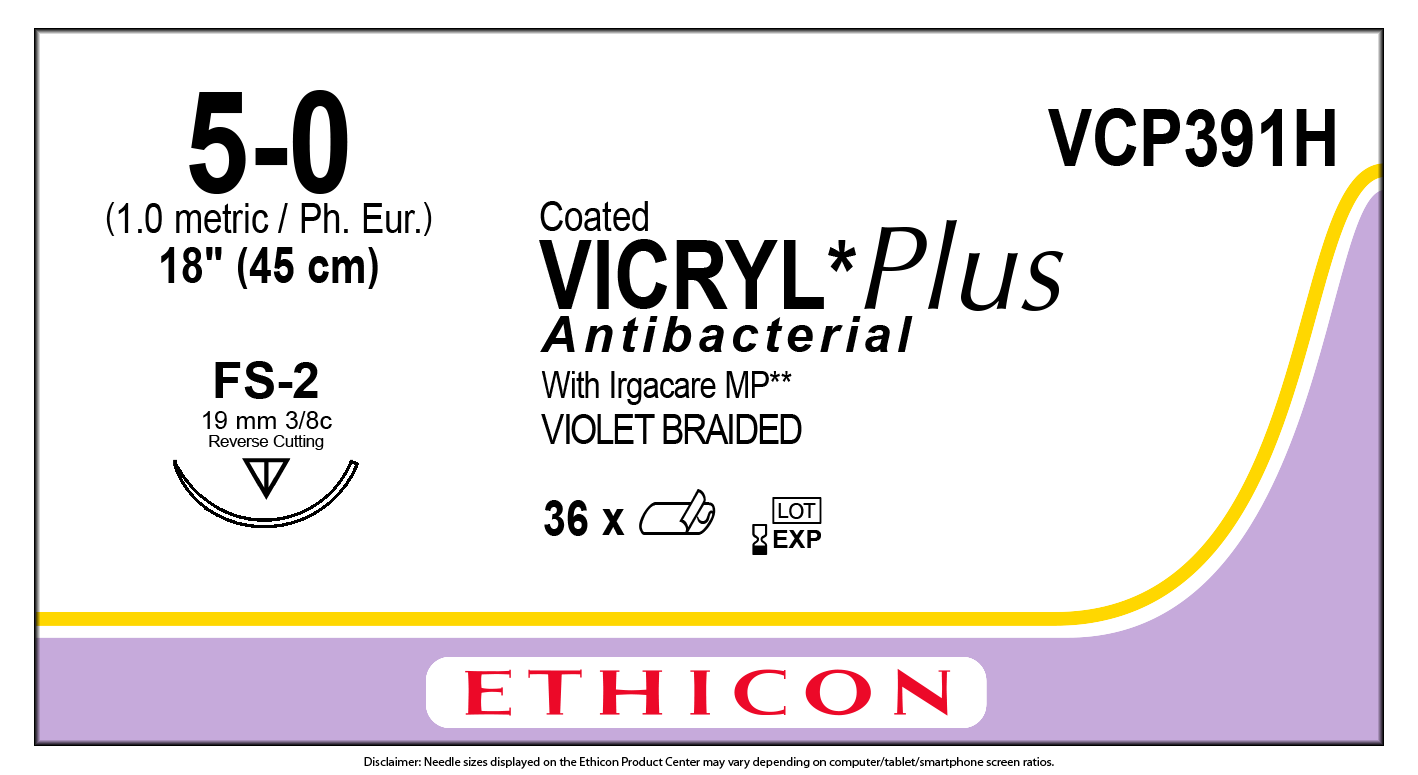 Antibacterial Suture with Needle