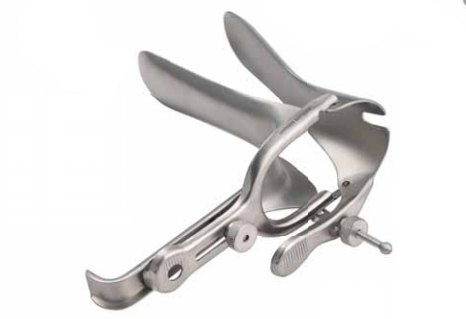Bioteque Bioteque Vaginal Speculum Graves NonSterile Surgical Grade Stainless Steel X-Long Double Blade Duckbill Reusable Without Light Source Capability - SP004