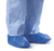 Welmed Shoe Cover Universal Knee High Non-skid Blue NonSterile - 9100-335U