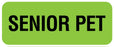 Medical Labels - SENIOR PET, 2-1/4"x 7/8"