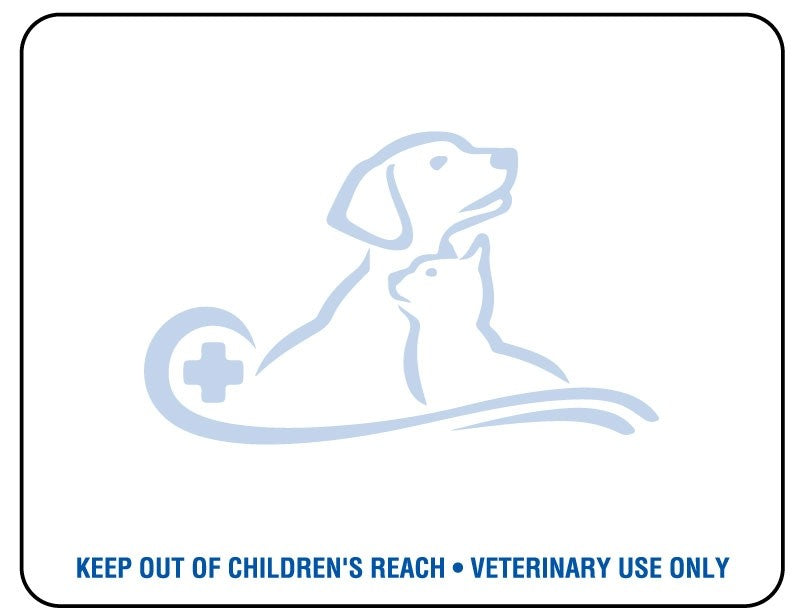 Medical Labels - Dog & Cat Rx Thermal Label for Dymo Labelwriter Printers, 2-1/8" x 2-3/4"